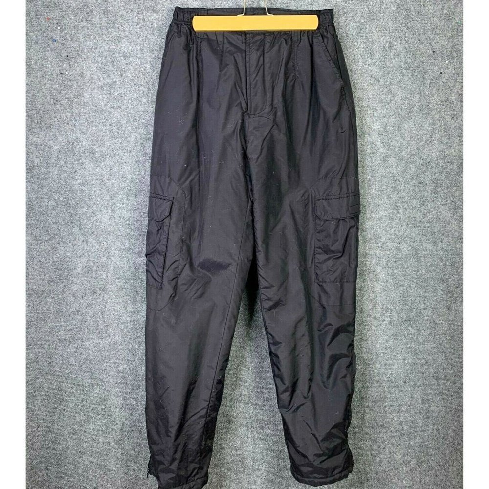 ZeroXposur Snow Boarding Pants Black Unisex Size M Leg Pockets Nylon